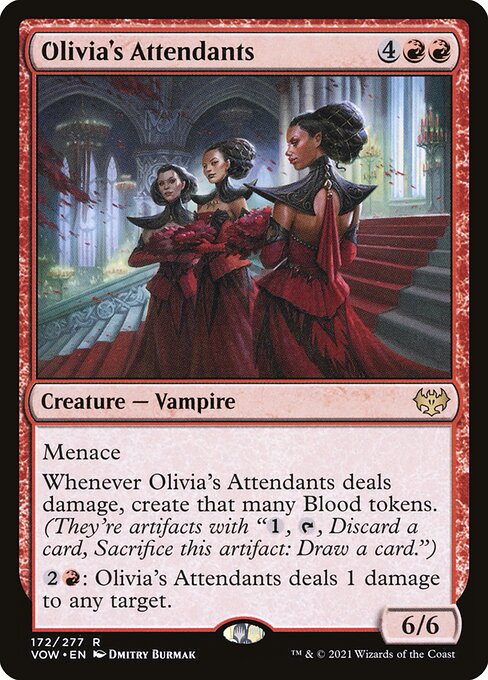 Olivia's Attendants (Innistrad: Crimson Vow)