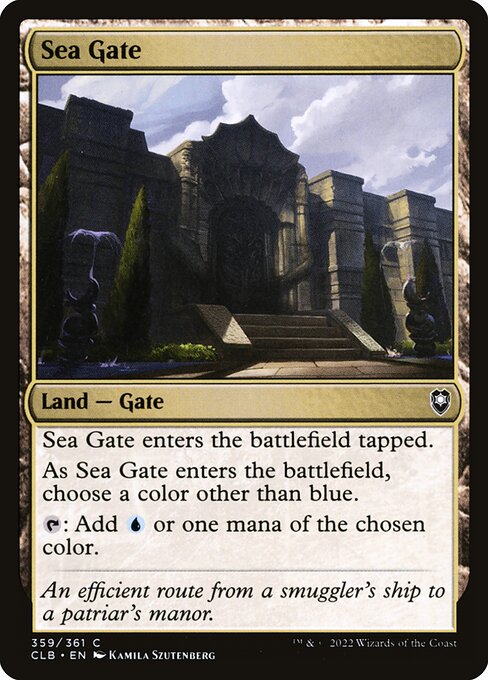 Sea Gate (Commander Legends: Battle for Baldur's Gate)
