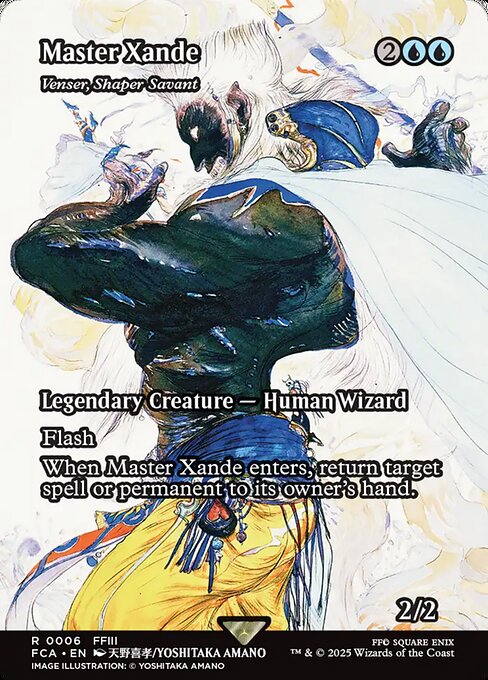 Venser, Shaper Savant (Final Fantasy: Through the Ages)