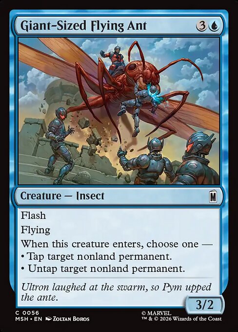 Giant-Sized Flying Ant (Marvel Super Heroes)