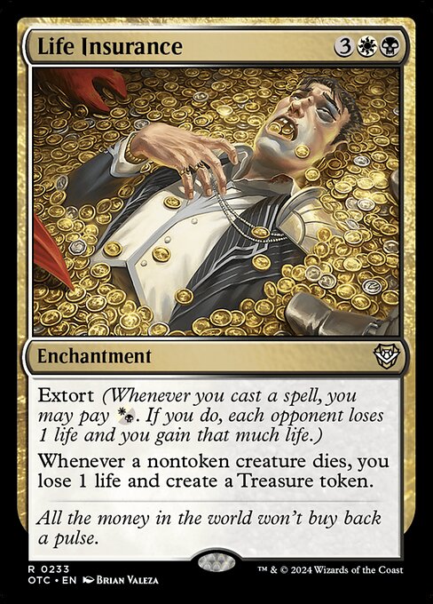 Life Insurance (Outlaws of Thunder Junction Commander)