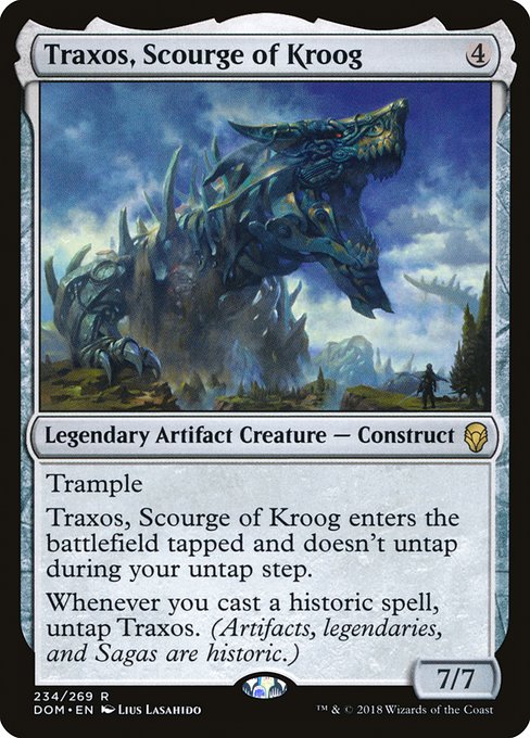 Traxos, Scourge of Kroog (Dominaria)
