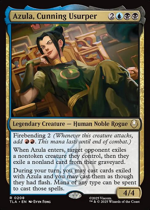 Azula, Cunning Usurper (Avatar: The Last Airbender)