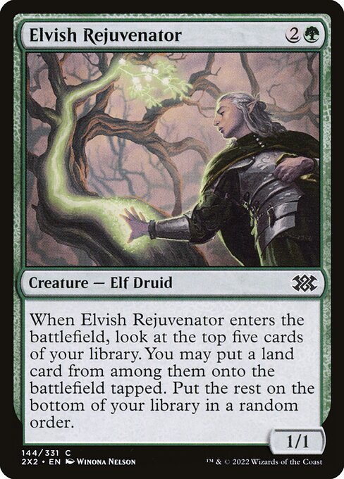 Elvish Rejuvenator (Double Masters 2022)