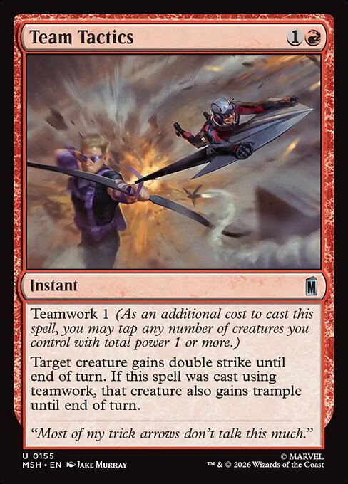 Team Tactics (Marvel Super Heroes)