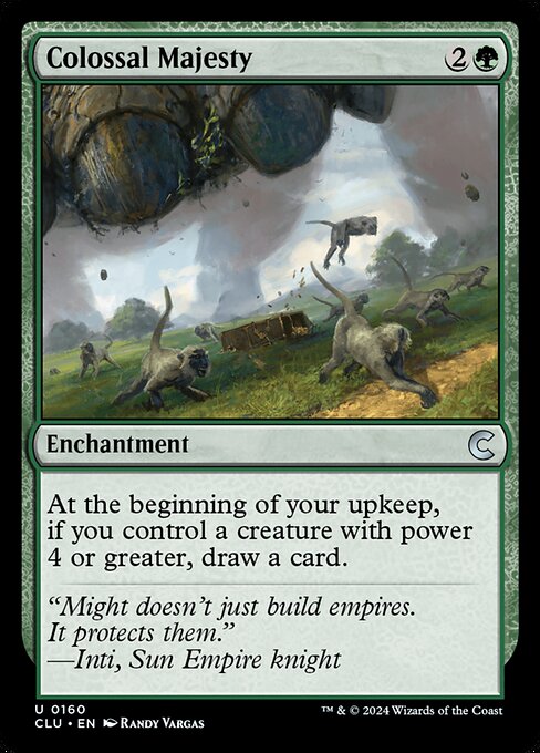 Colossal Majesty (Ravnica: Clue Edition)