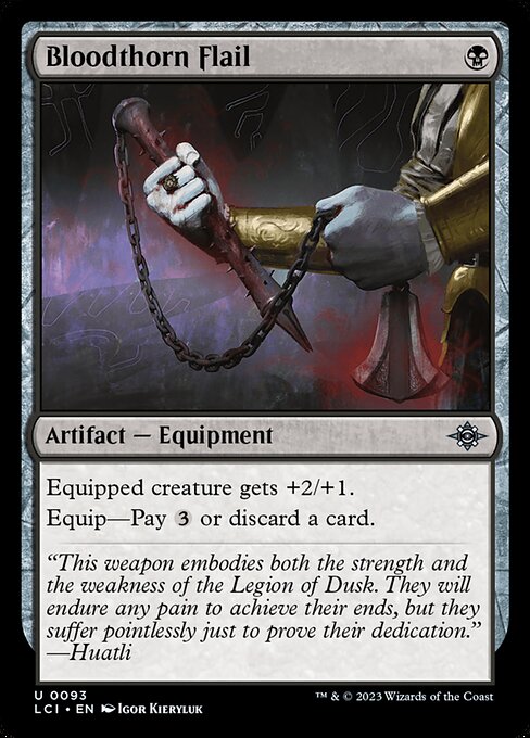 Bloodthorn Flail (The Lost Caverns of Ixalan)