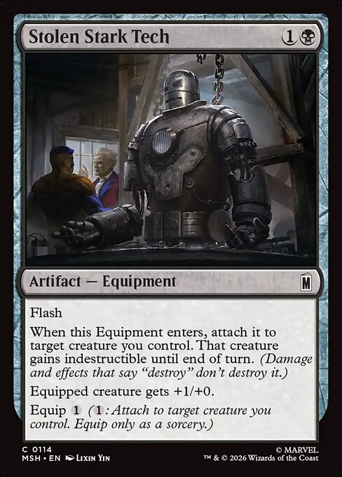 Stolen Stark Tech (Marvel Super Heroes)