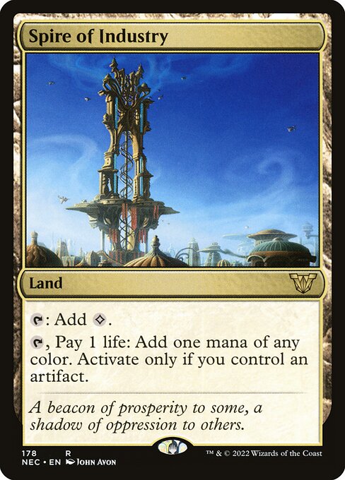Spire of Industry (Neon Dynasty Commander)