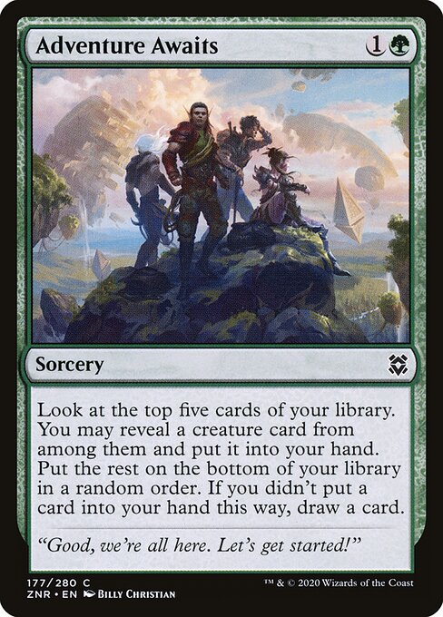 Adventure Awaits (Zendikar Rising)