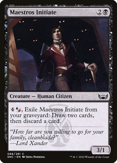 Maestros Initiate (Streets of New Capenna)