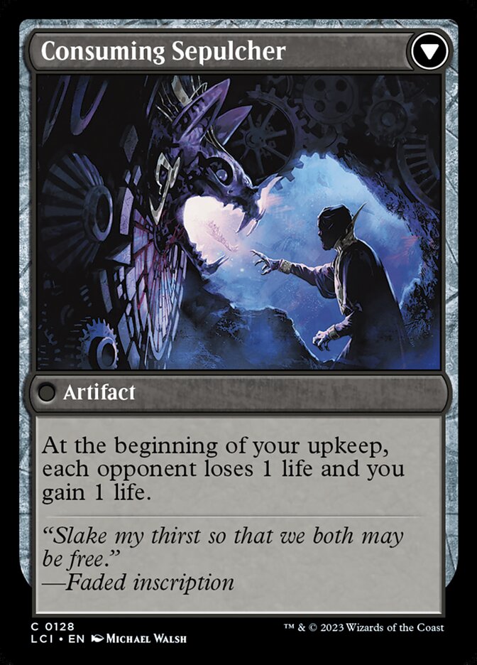 Tithing Blade // Consuming Sepulcher (The Lost Caverns of Ixalan)