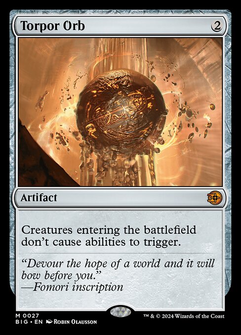 Torpor Orb (The Big Score)