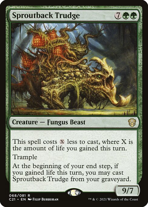 Sproutback Trudge (Commander 2021)