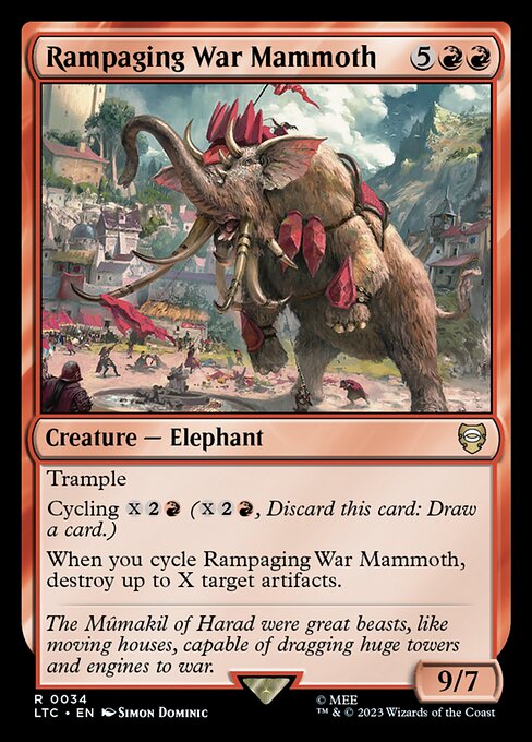Rampaging War Mammoth (Tales of Middle-earth Commander)