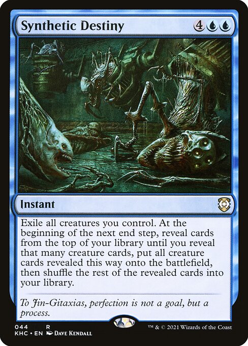 Synthetic Destiny (Kaldheim Commander)