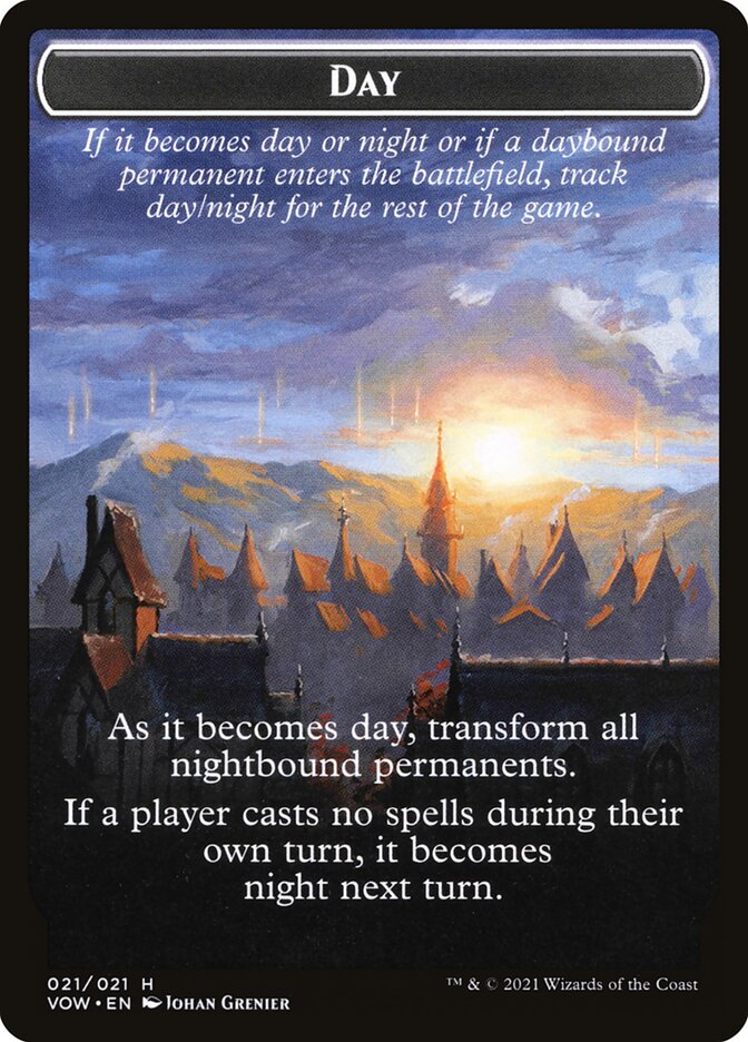 Day // Night (Innistrad: Crimson Vow Tokens)