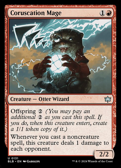 Coruscation Mage (Bloomburrow)
