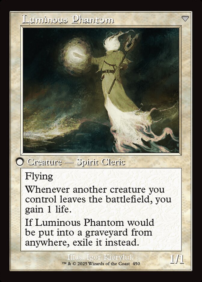 Lunarch Veteran // Luminous Phantom (Innistrad Remastered)
