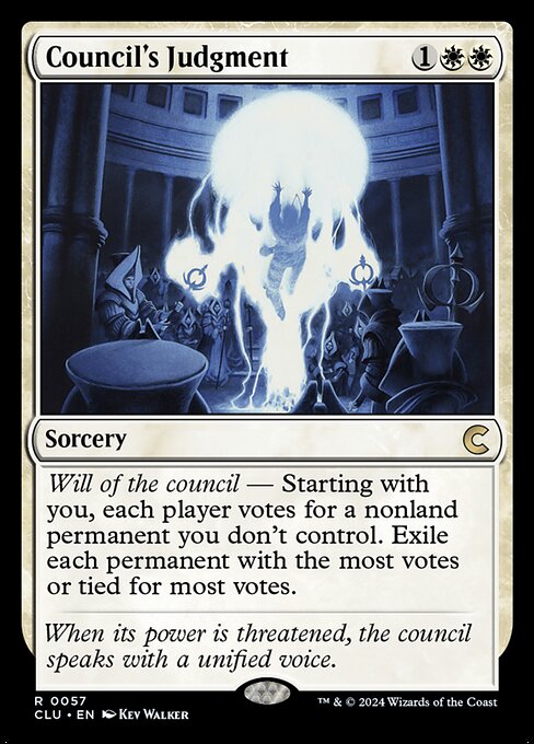 Council's Judgment (Ravnica: Clue Edition)