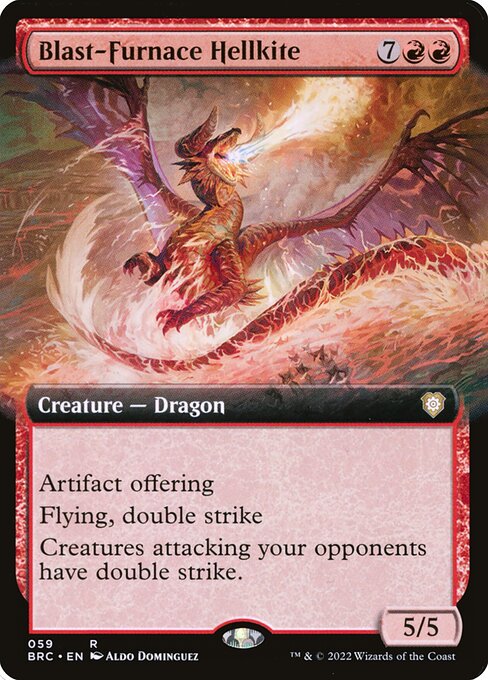 Blast-Furnace Hellkite (The Brothers' War Commander)