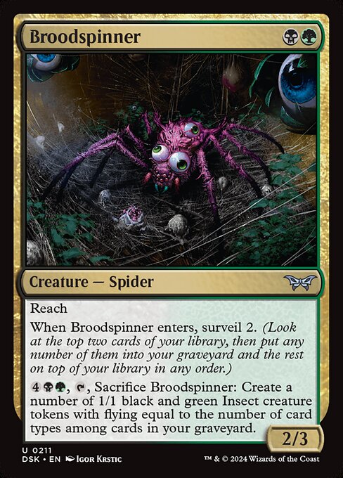Broodspinner (Duskmourn: House of Horror)