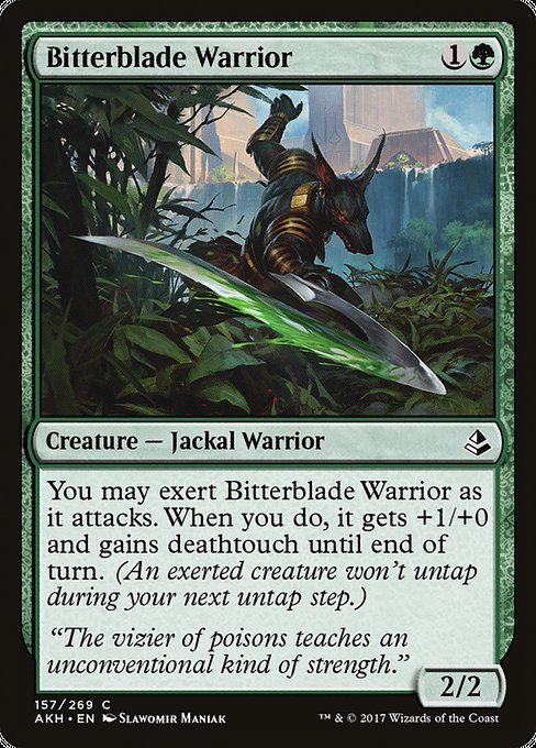 Bitterblade Warrior (Amonkhet)