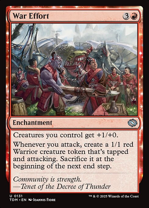 War Effort (Tarkir: Dragonstorm)