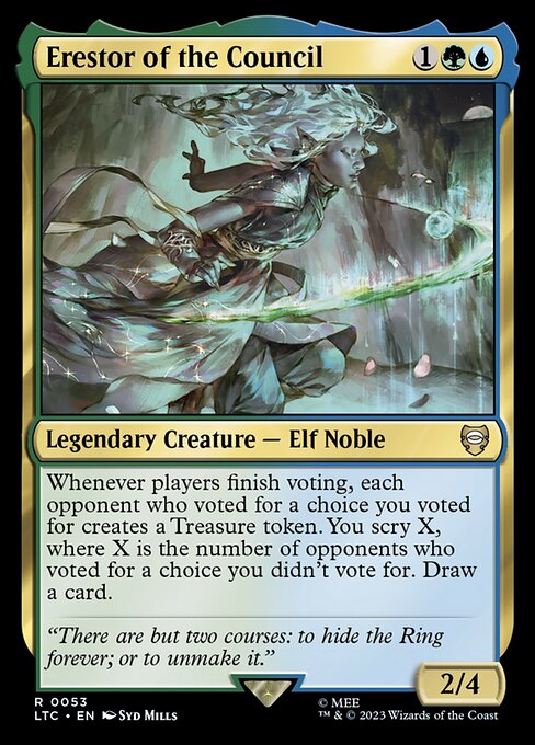 Erestor of the Council (Tales of Middle-earth Commander)