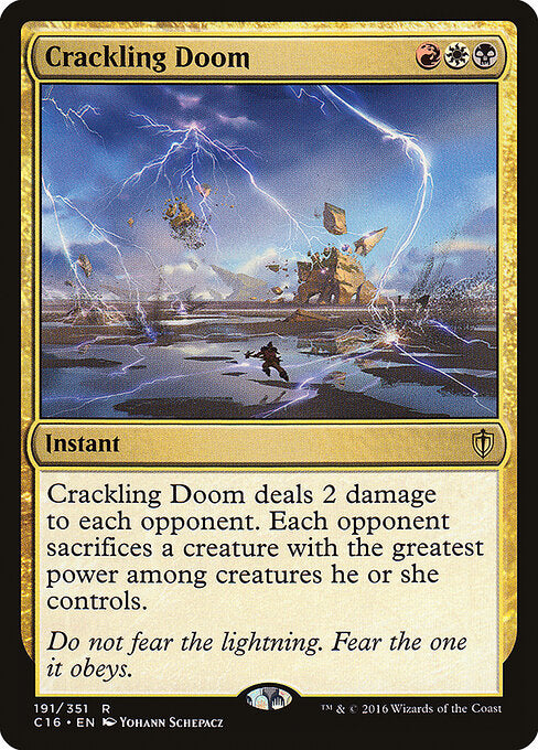 Crackling Doom (Commander 2016)