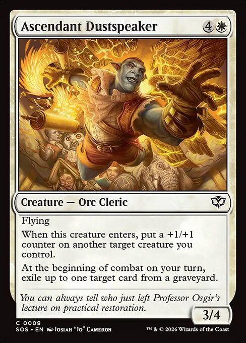Ascendant Dustspeaker (Secrets of Strixhaven)