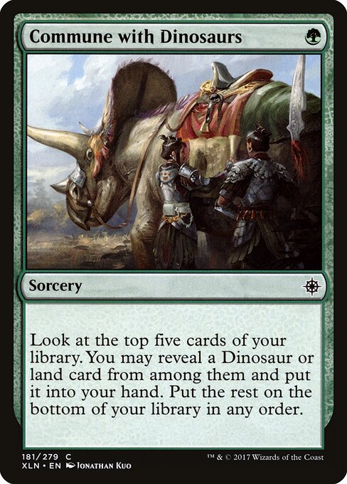 Commune with Dinosaurs (Ixalan)