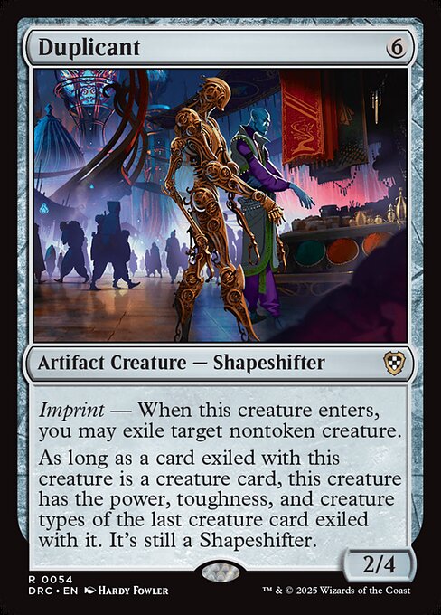 Duplicant (Aetherdrift Commander)