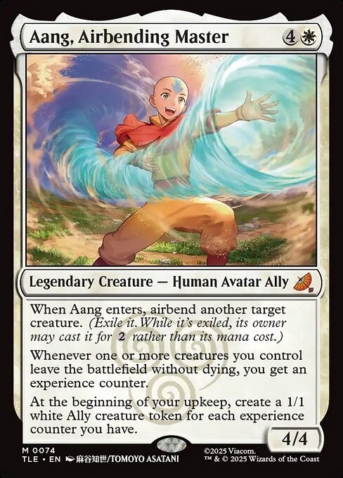 Aang, Airbending Master (Avatar: The Last Airbender Eternal)