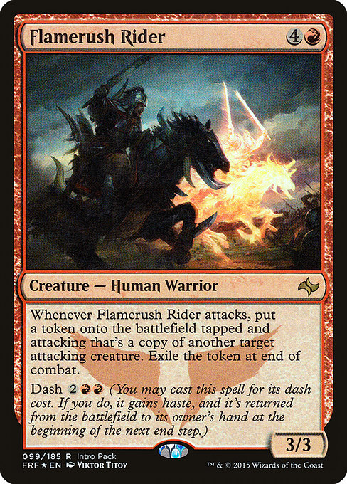 Flamerush Rider (Fate Reforged Promos)
