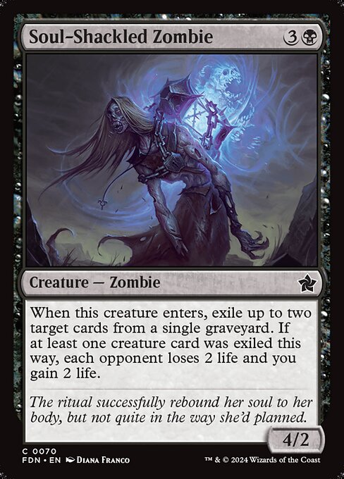 Soul-Shackled Zombie (Foundations)