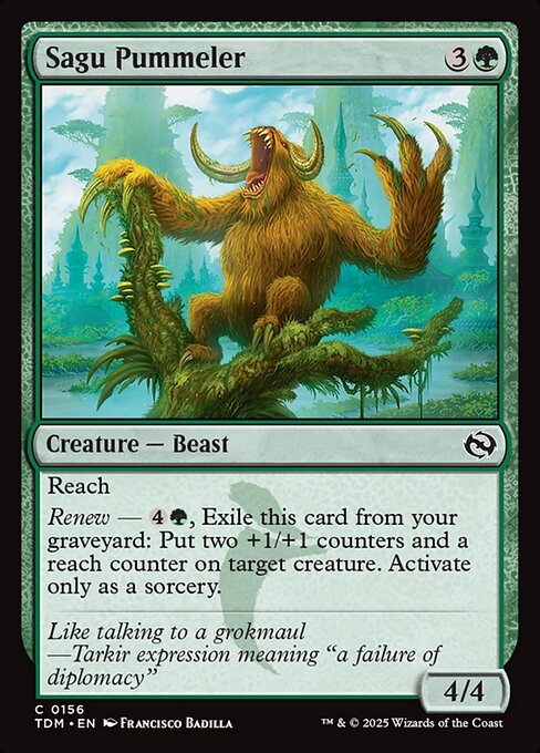 Sagu Pummeler (Tarkir: Dragonstorm)
