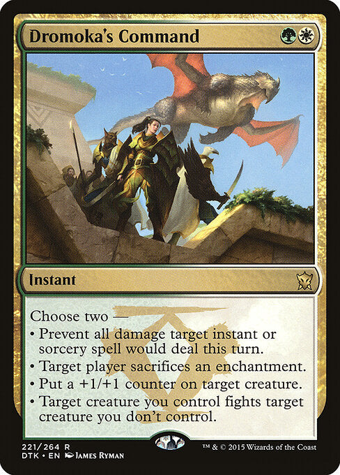 Dromoka's Command (Dragons of Tarkir)