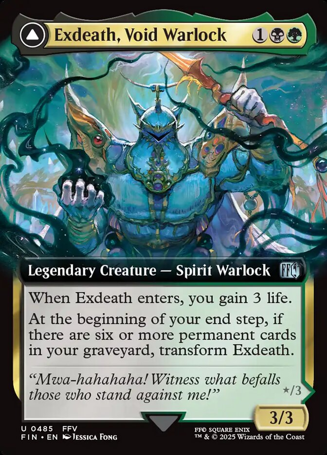 Exdeath, Void Warlock // Neo Exdeath, Dimension's End (Final Fantasy)