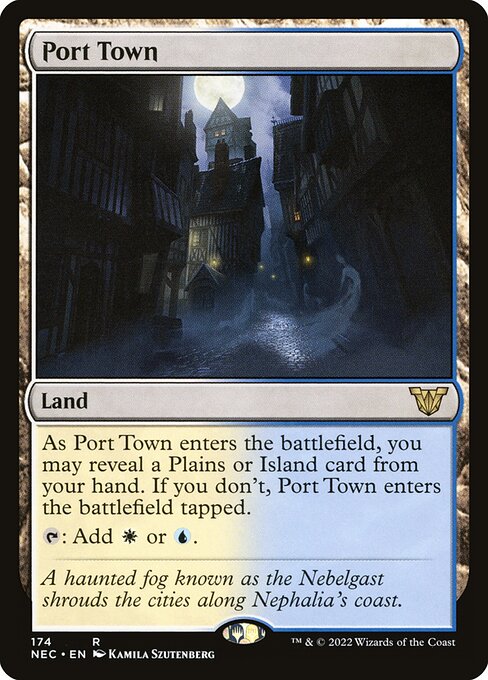 Port Town (Neon Dynasty Commander)
