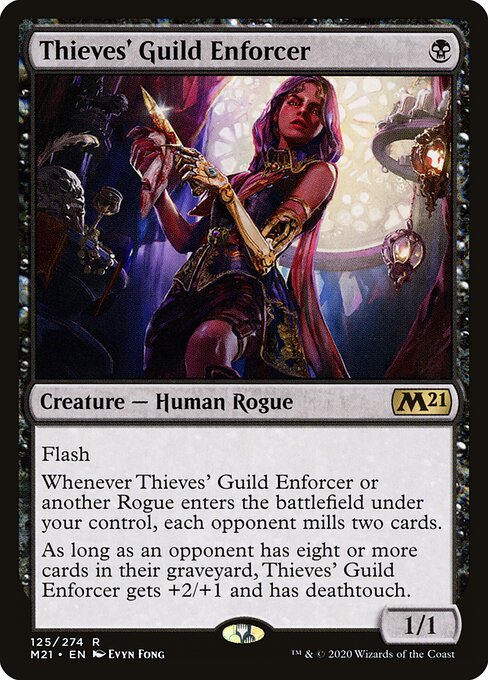 Thieves' Guild Enforcer (Core Set 2021)