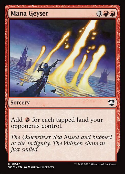 Mana Geyser (Secrets of Strixhaven Commander)