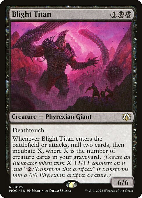 Blight Titan (March of the Machine Commander)