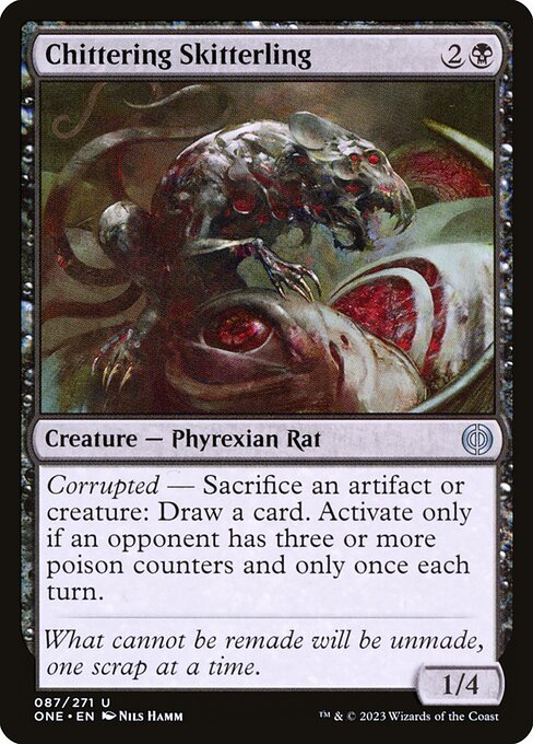 Chittering Skitterling (Phyrexia: All Will Be One)