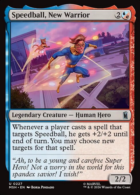Speedball, New Warrior (Marvel Super Heroes)