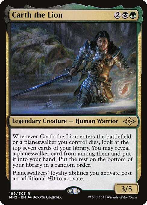 Carth the Lion (Modern Horizons 2)