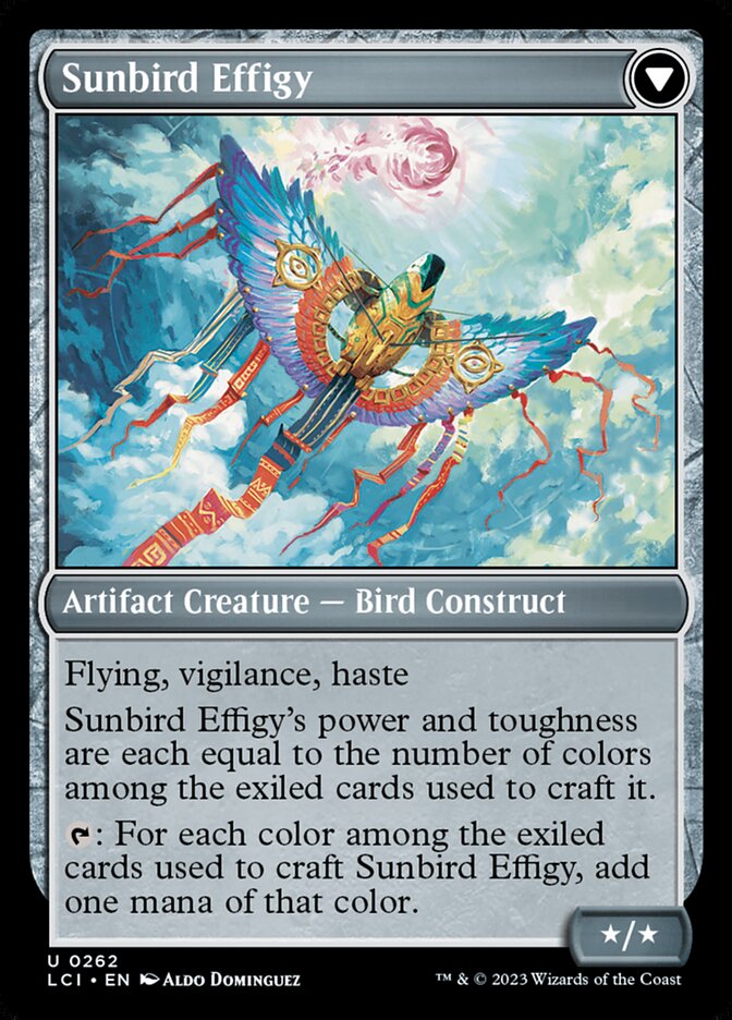 Sunbird Standard // Sunbird Effigy (The Lost Caverns of Ixalan)