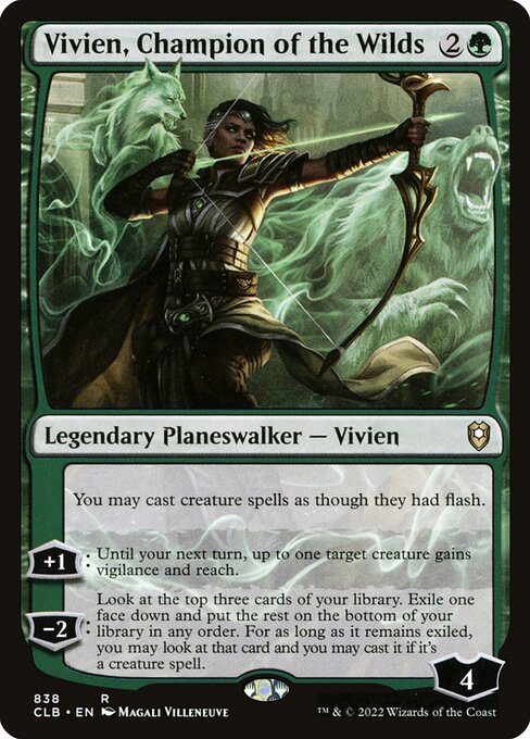 Vivien, Champion of the Wilds (Commander Legends: Battle for Baldur's Gate)