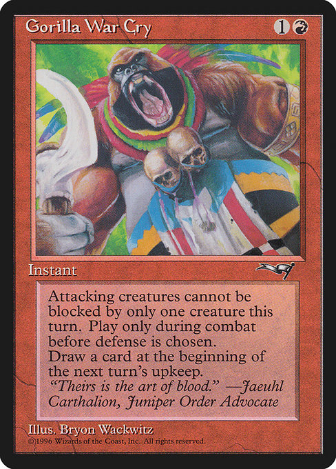 Gorilla War Cry (Alliances)
