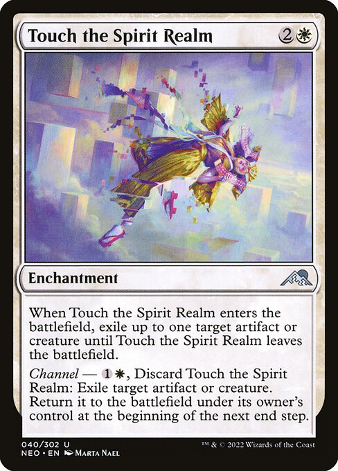 Touch the Spirit Realm (Kamigawa: Neon Dynasty)